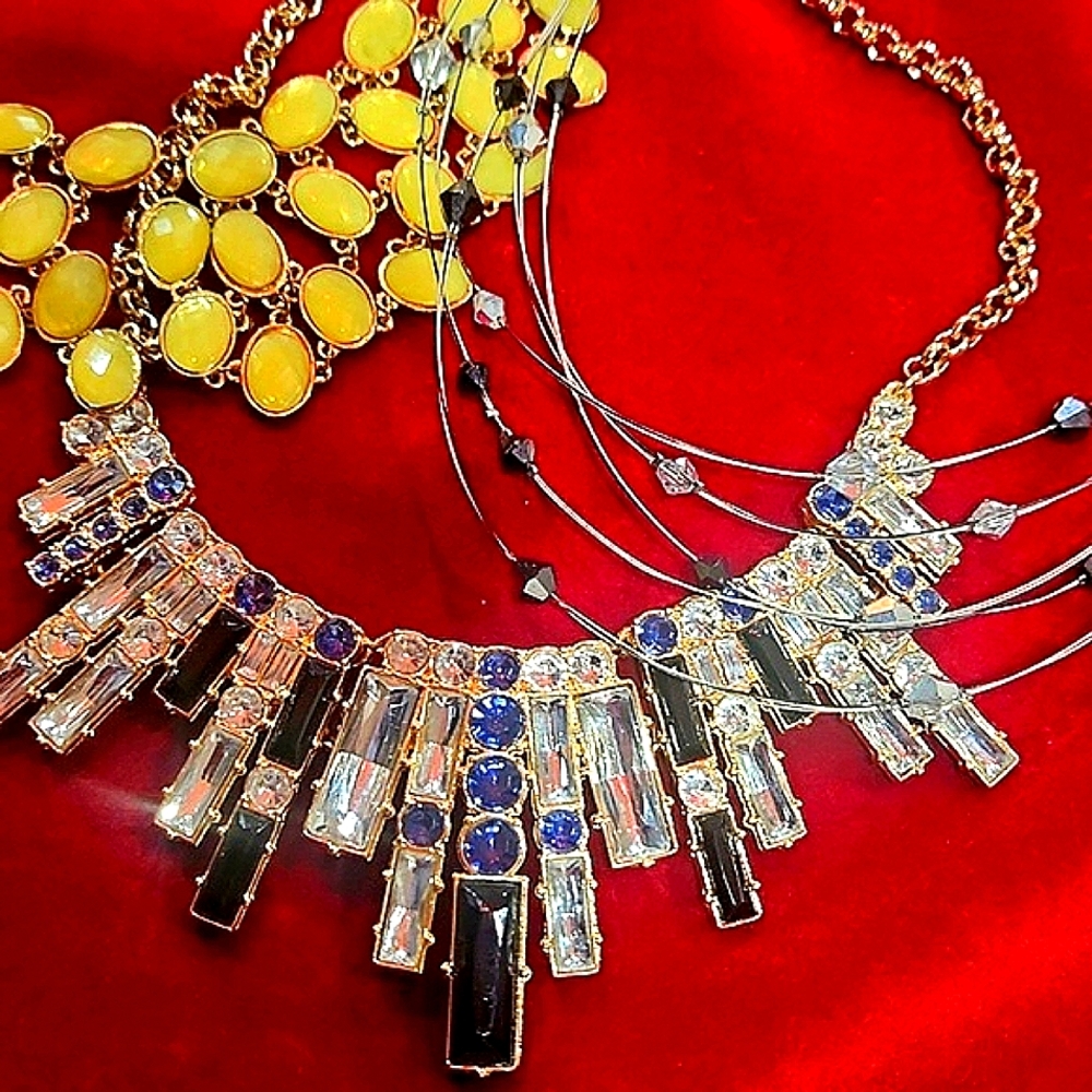 Three Statement Necklaces